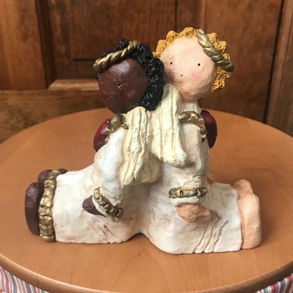 Wildwood Gifts Figurine  "Heart and Soul" Angels